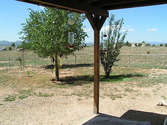 side view off back porch