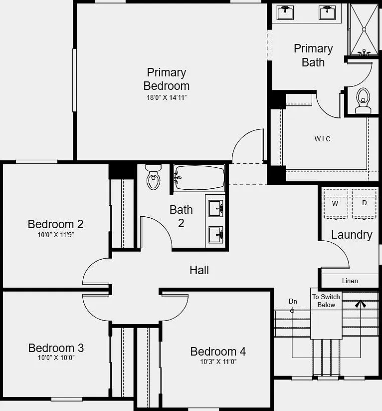 4 bed, 2.5 bath, 1920 sqft, $3,400 — Photo 3