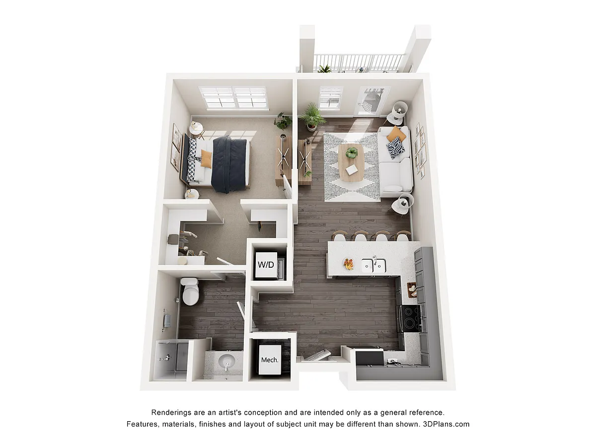 Floor plan The Collins