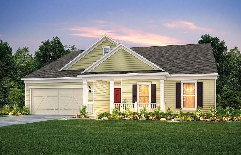 Amberwood Exterior 51 features siding and covered front porch