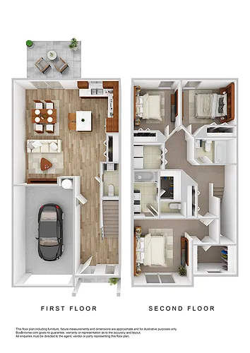 Floor plan Townhome