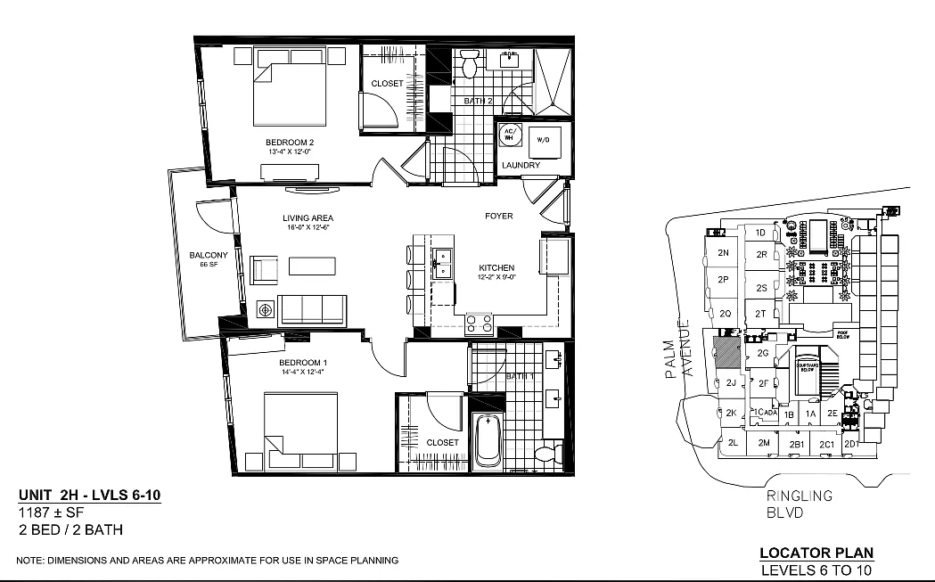 Floor plan 2H