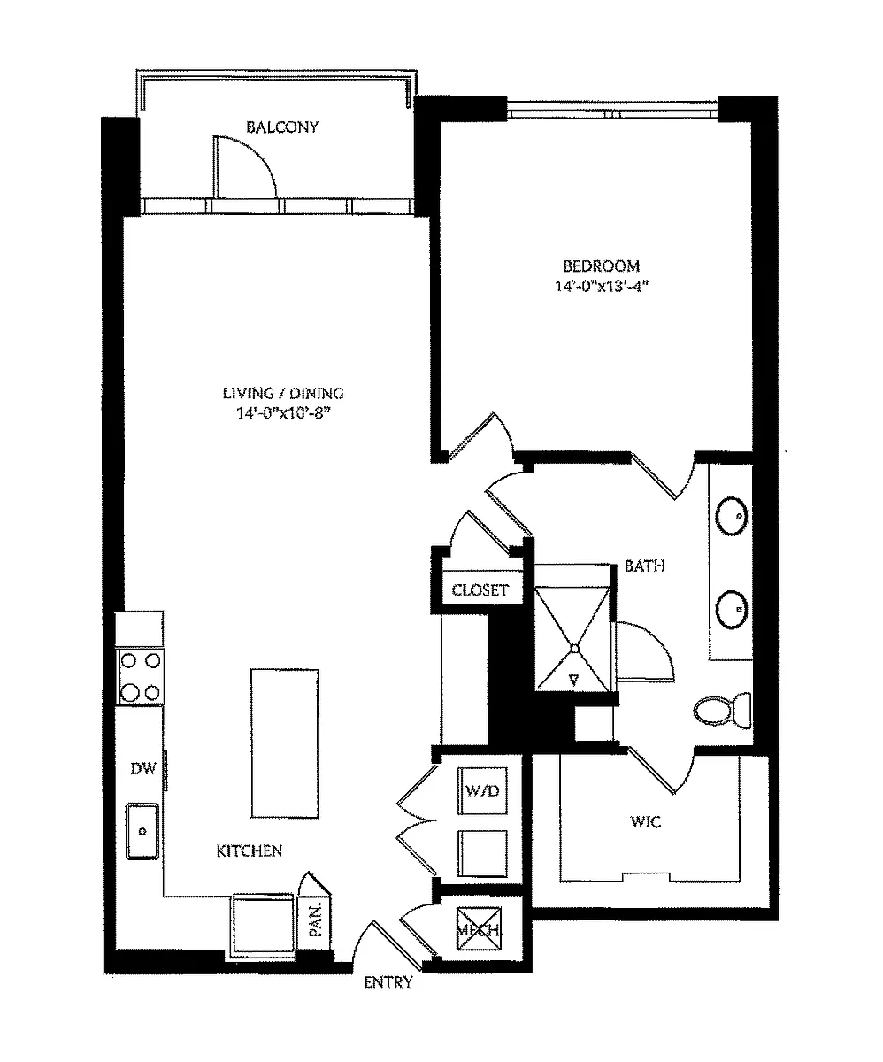 Floor plan A10C
