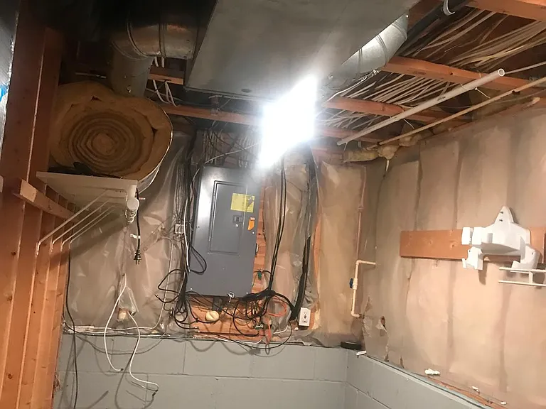 laundry room and cable/internet hookup room