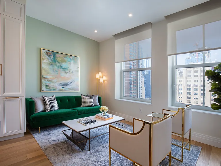 The Atlantic 2 Bedroom Apartment Living Room