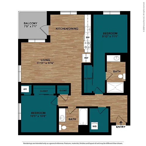Floor plan B3 - Premium Renovation