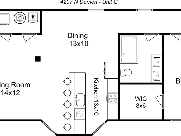 4207 N Damen Ave #1 — Photo 10