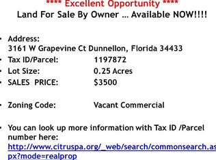 3161 W Grapevine Ct, Dunnellon, FL 34433