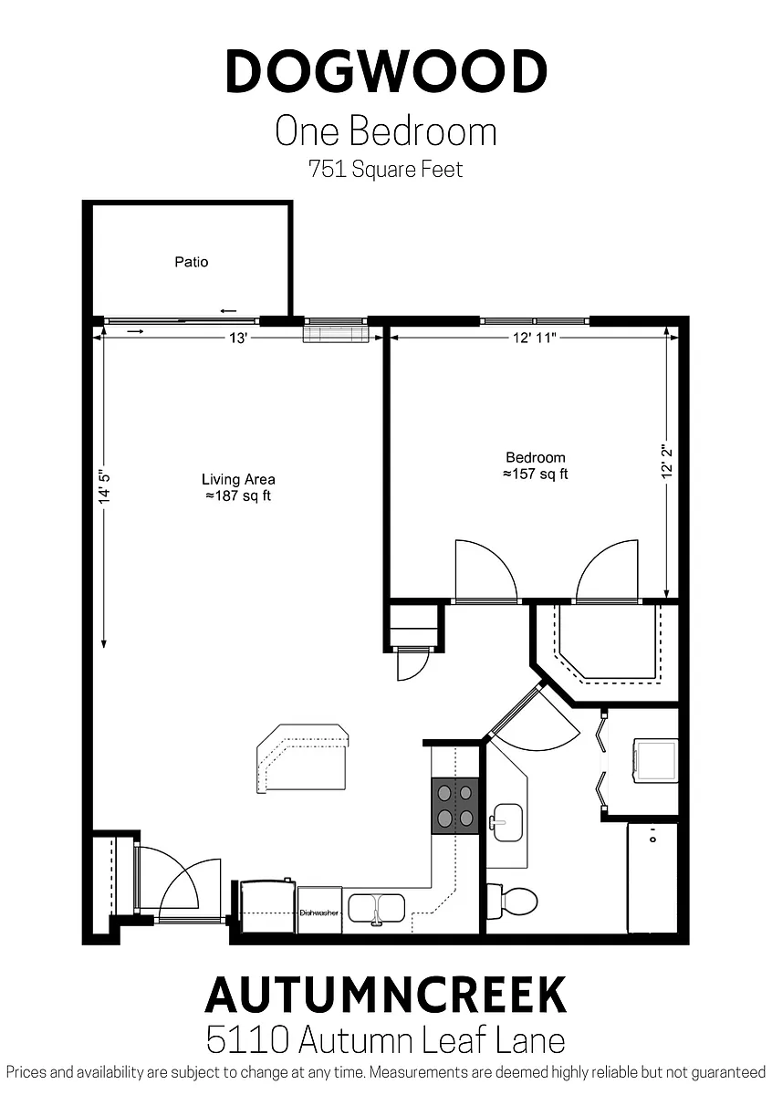 Floor plan Dogwood