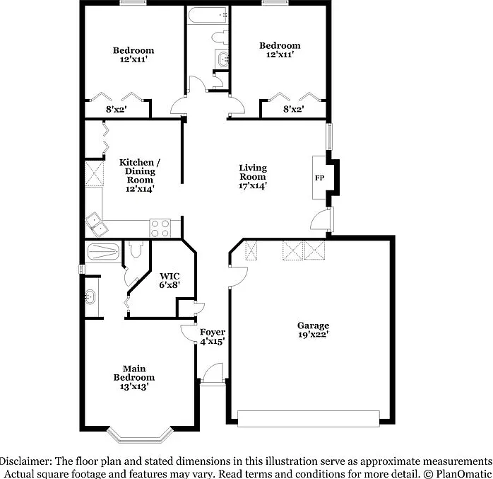 3 bed, 2.0 bath, 1314 sqft, $2,570 — Photo 2