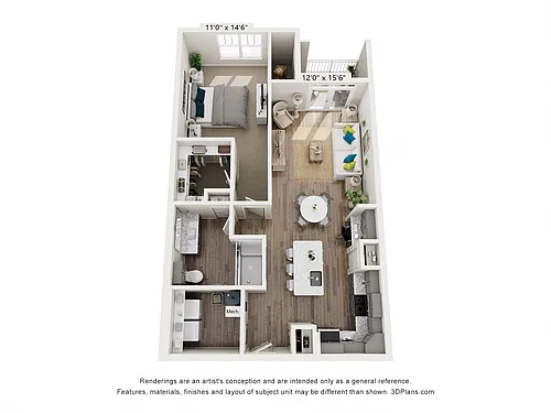 Floor plan The Lakeside