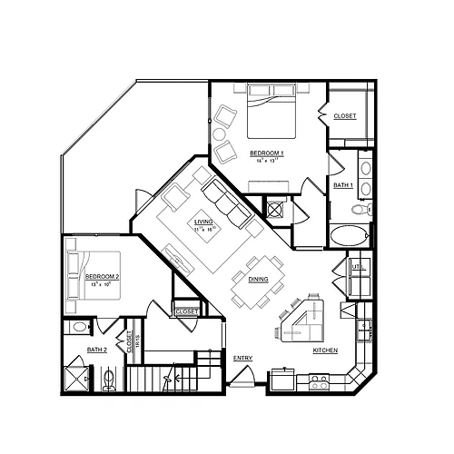 Floor plan Gardenia