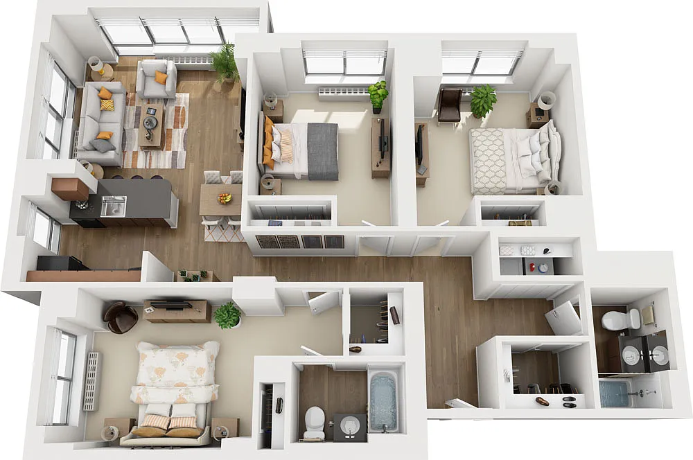 Floor plan Colbert