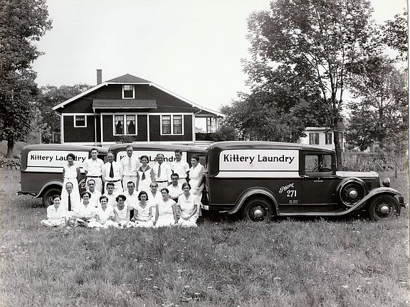 Vintage photo of home