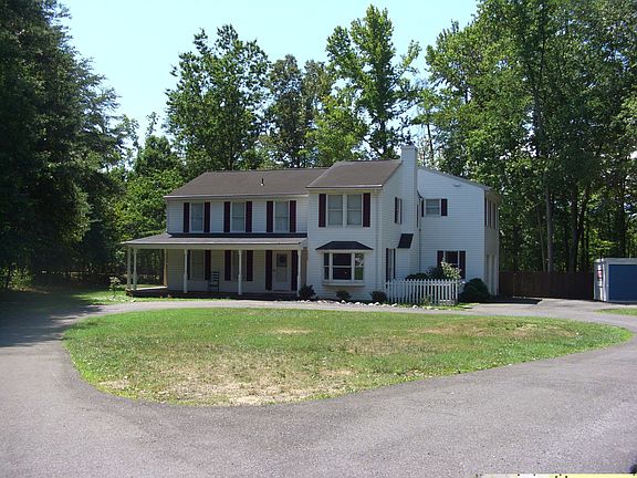 Front view with lawn