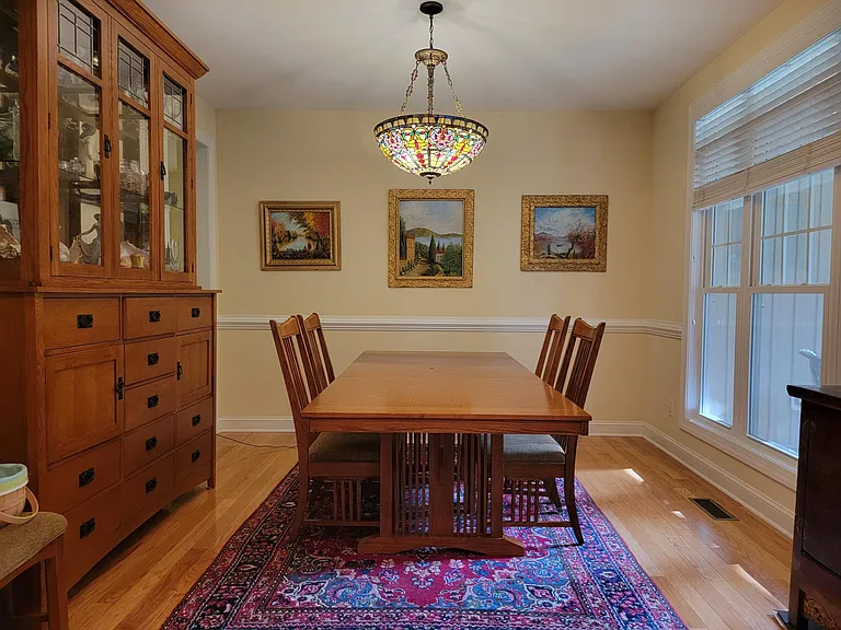 Formal dining room.
