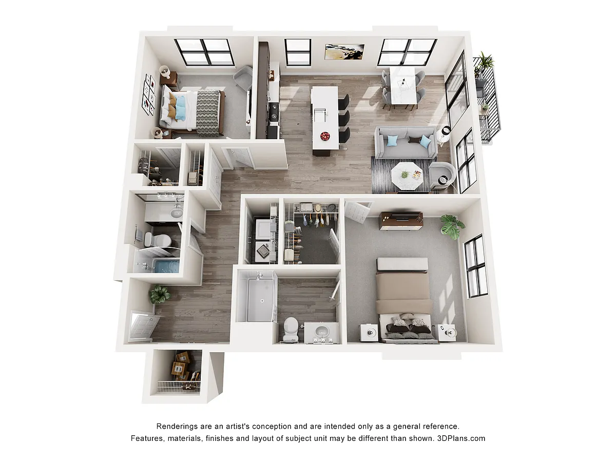 Floor plan MII - East