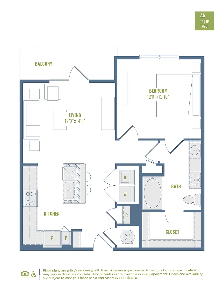 Floor plan A6d