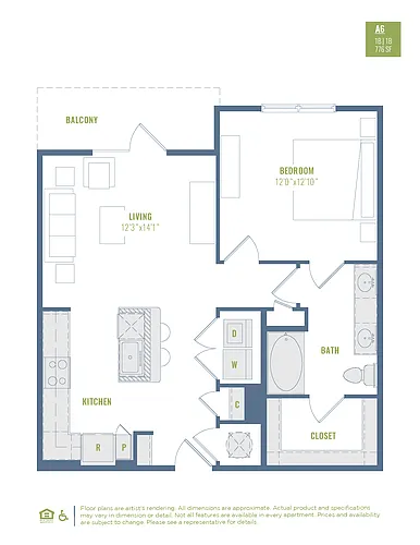 Floor plan A6