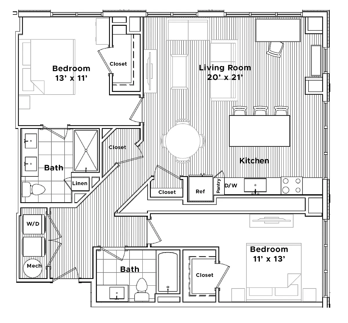 Floor plan The Poplar