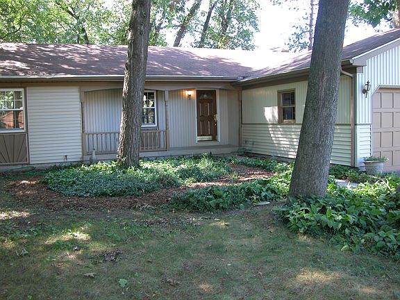 private, wooded lot