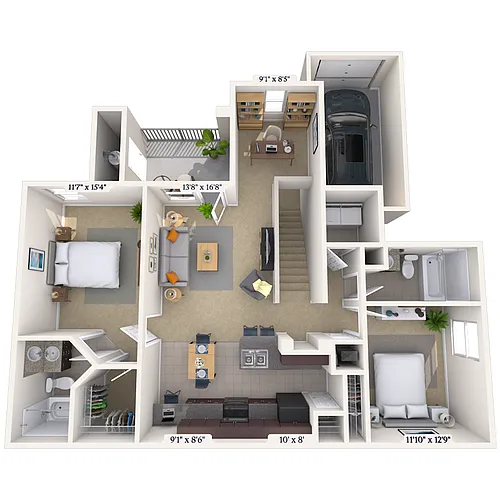 Floor plan 22D