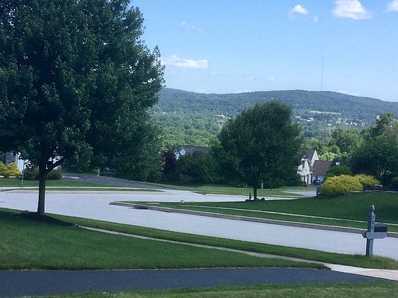 View of foothills from porch