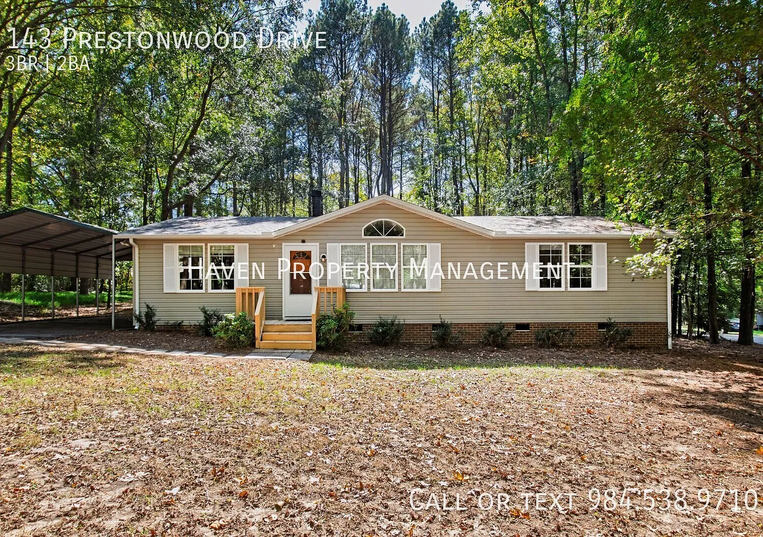 Spacious 3-Bedroom Home with Large Yard in Pittsboro, NC — Photo 3
