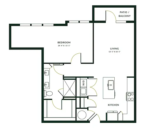 Floor plan A1R