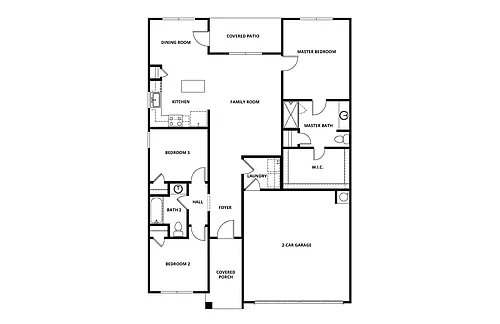 Floor plan Blanco