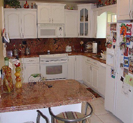 Kitchen (marble tops)