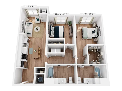 Floor plan B5