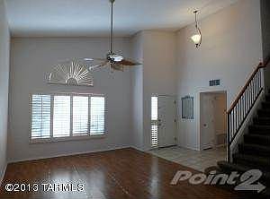 Main entry, foyer & living room