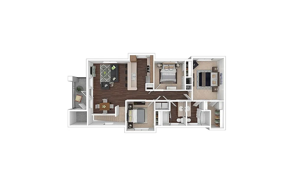 Floor plan Tamarack