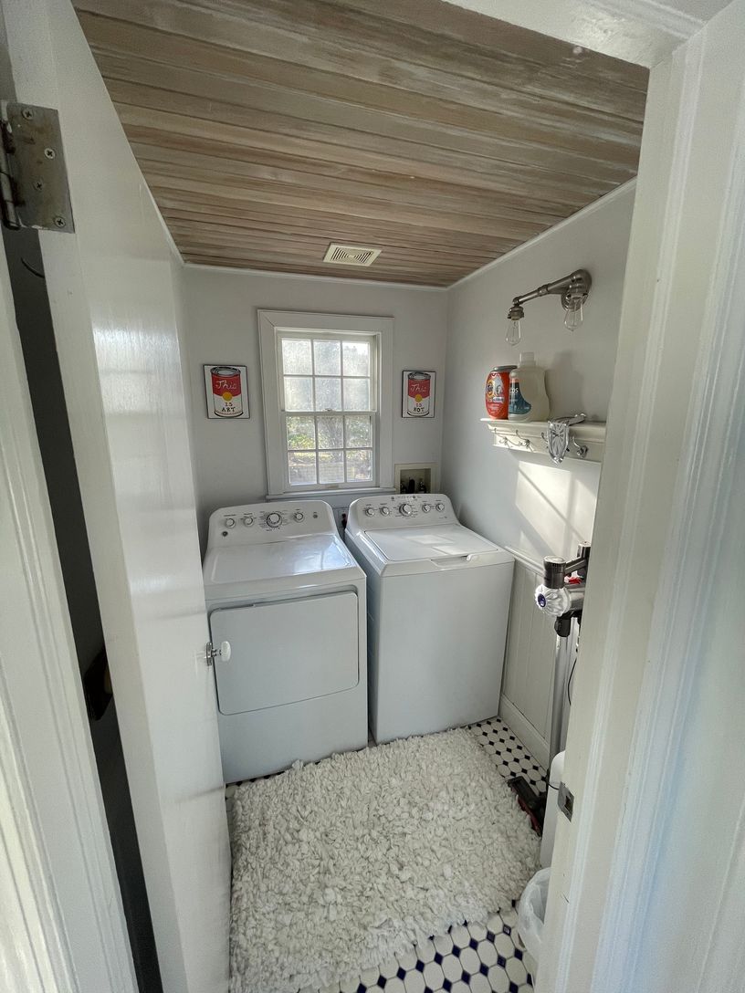  Laundry Room w/ Dyson Vacuum