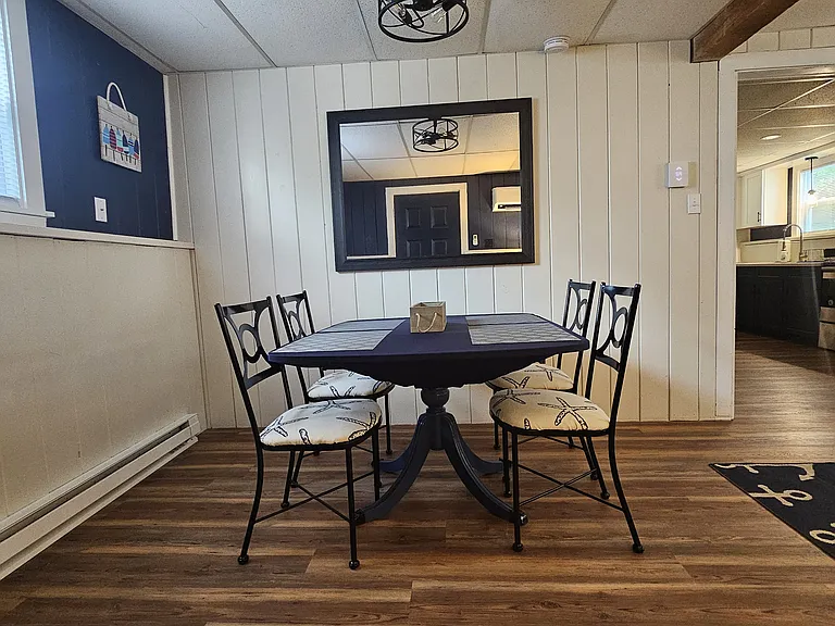 Other view of dining table.