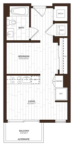 Floor plan Studio-S4.2