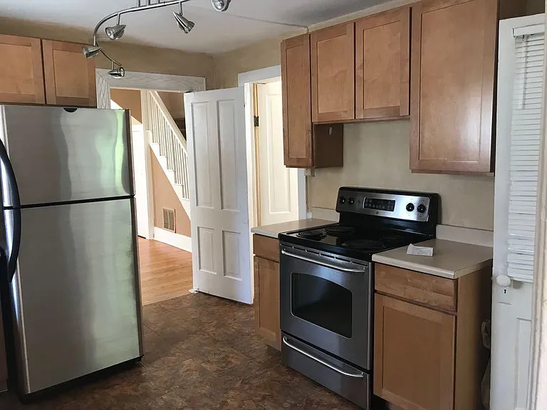 Kitchen view toward front of house