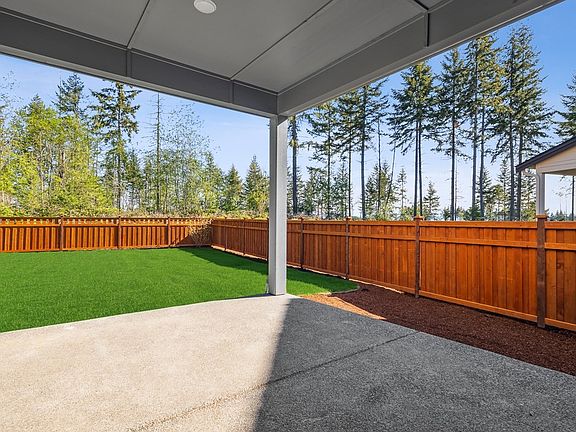 Covered Rear Patio and Fenced Rear Yard