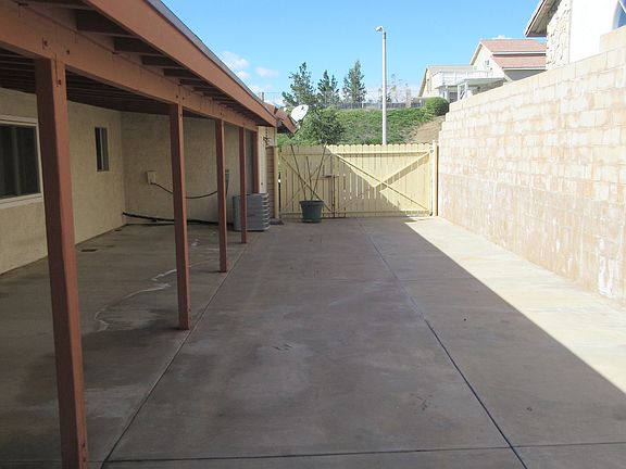 Secure RV Parking and Eastside Patio