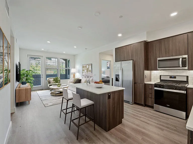 Cook in style with a sleek, modern kitchen designed for both function and flair.