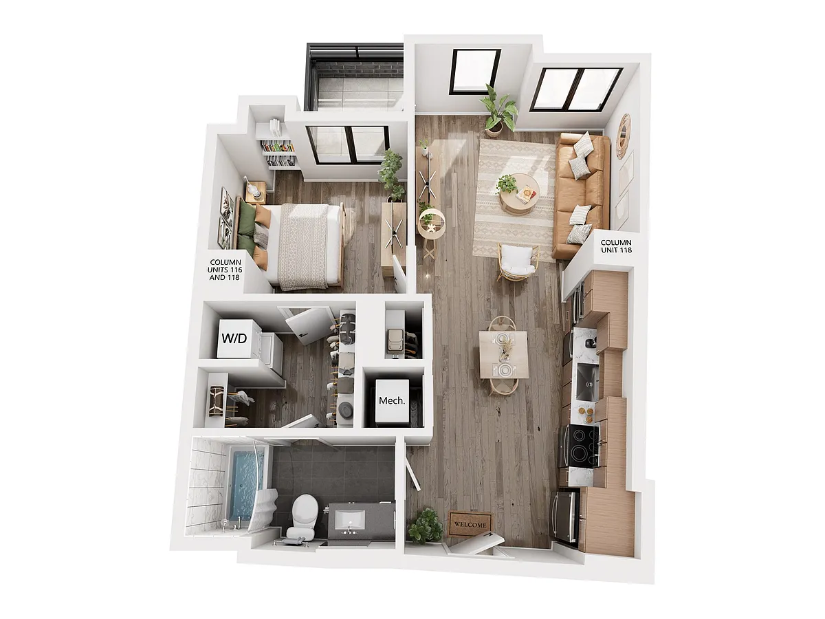 Floor plan A14