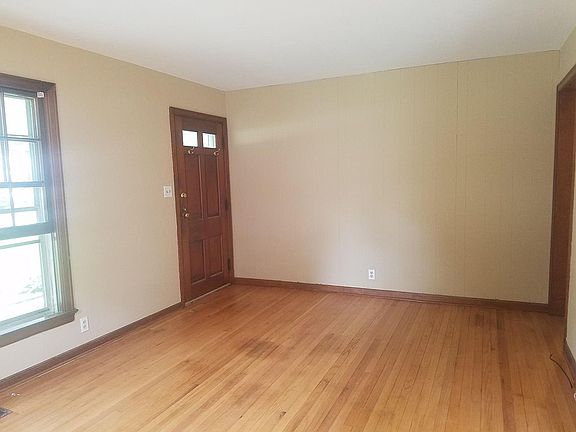 Front door and living room f