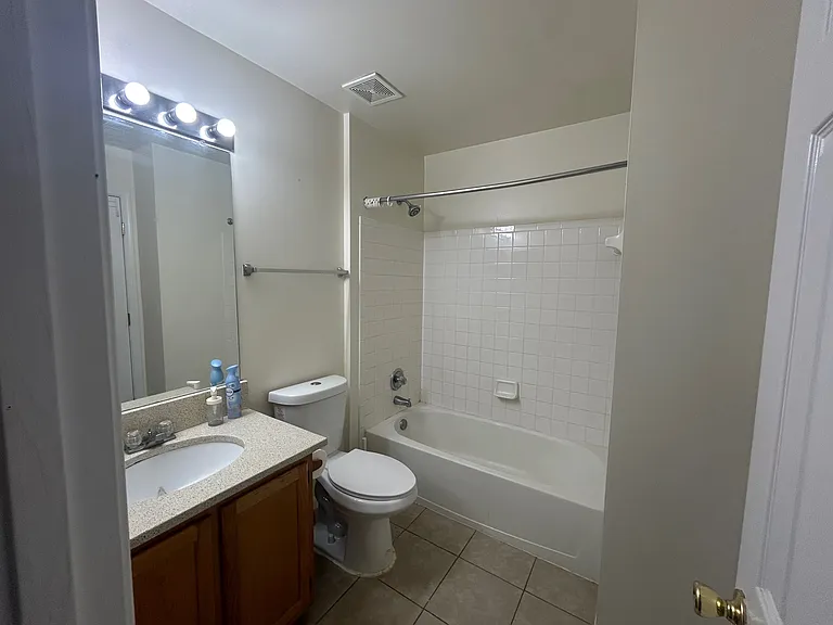 Hall Bath - Access from Large Bedroom and Hallway