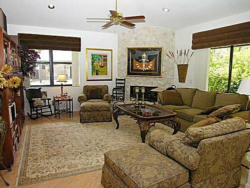 Family Room with Fireplace