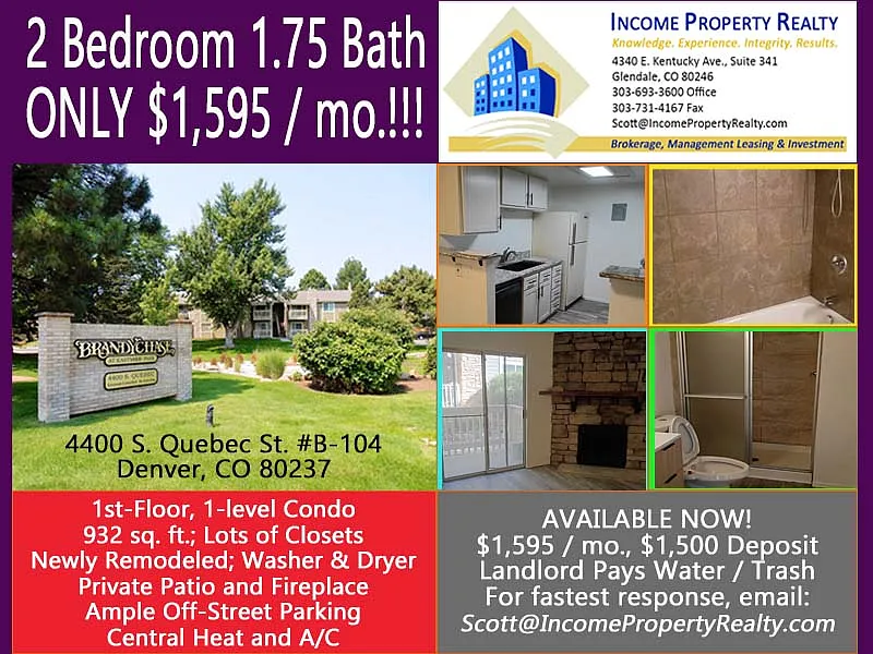 4400 S Quebec St #B104