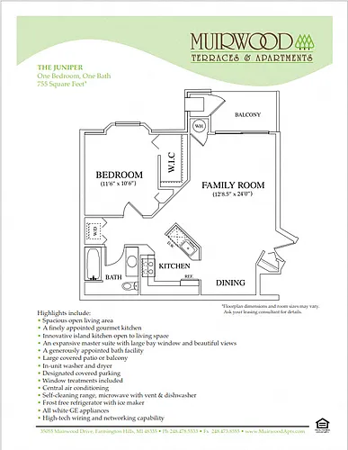 Floor plan The Juniper