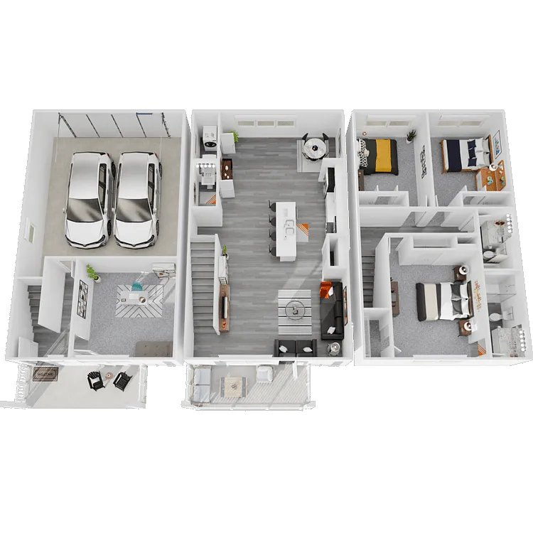 Floor plan Townhome