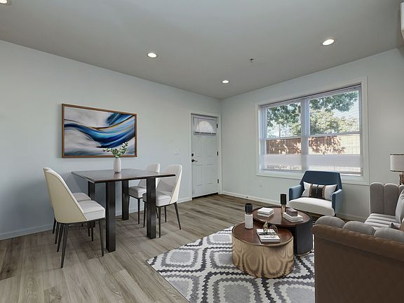 Virtually staged photo