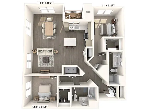 Floor plan BM15.4